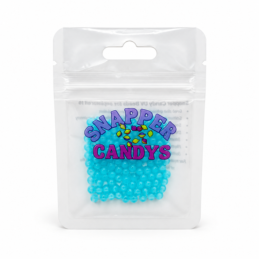 Snapper Candy Sprinkles – Blue Glow 4mm Fishing Beads