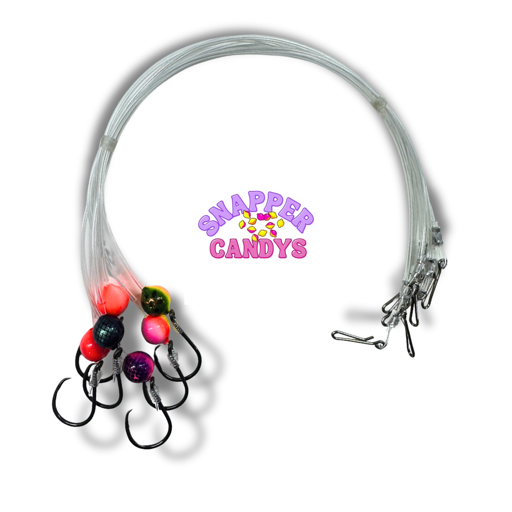 Snapper Candy Drone Fishing Rig – Hand Tied NZ 🎣