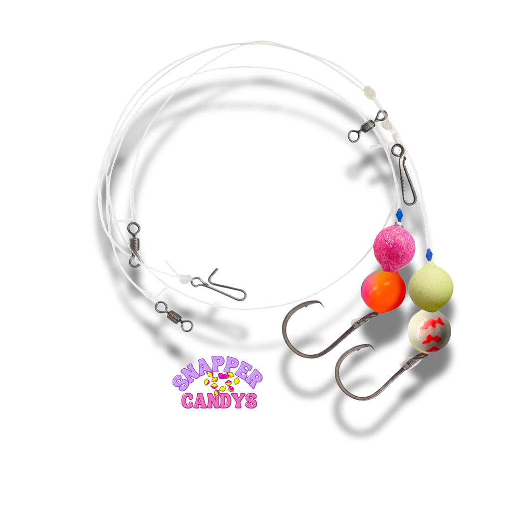 Snapper Candy Pulley Rigs – Hand Tied NZ 🎣