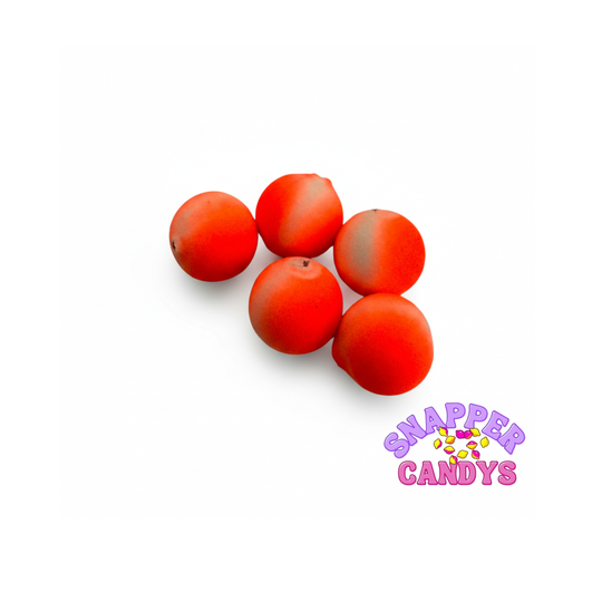 Orange Sherbet Glow Snapper Candy UV Beads (5 Pack) | Snappercandy NZ