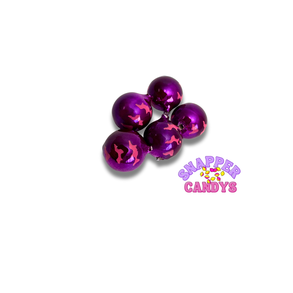 Purple Snake Snapper Candy UV Beads (5 Pack) | Snappercandy NZ