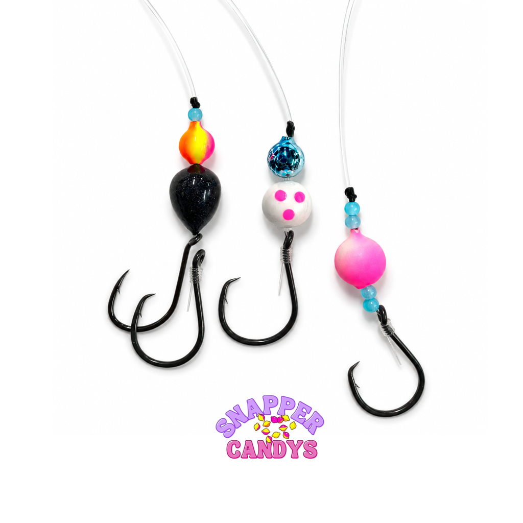 Snapper Candy Pulley Rig - Trace 3 Pack